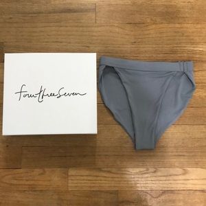 437 Swimwear- The Lanez Bottoms in Color Stone